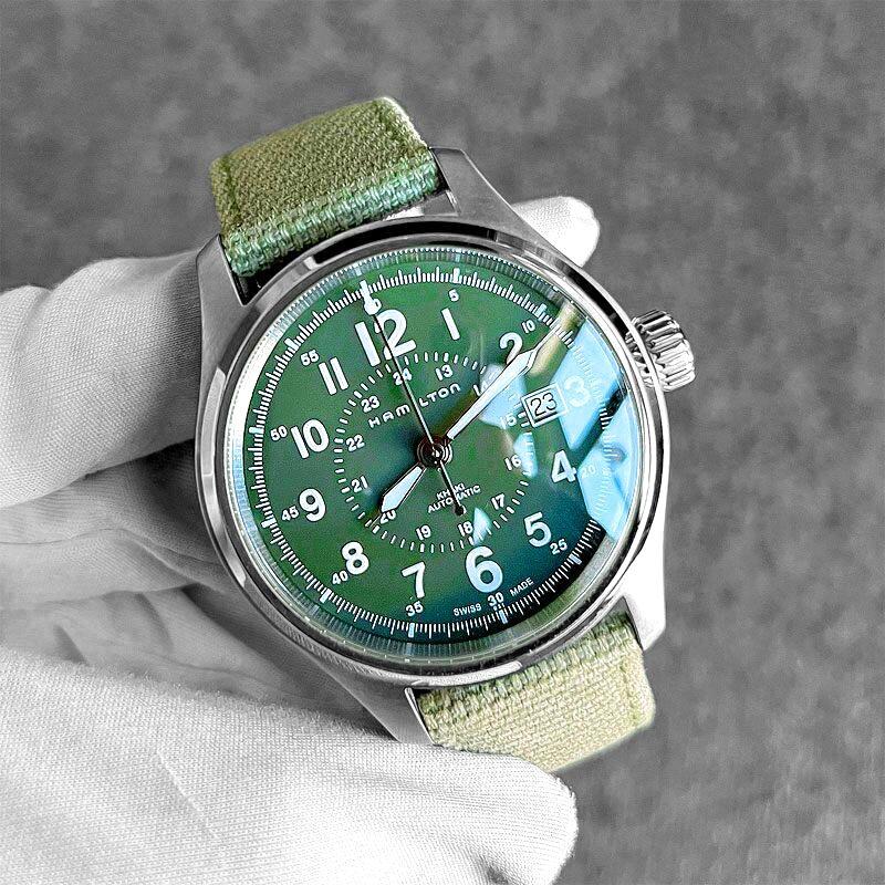 KHAKI FIELD 【付属完備】HAMILTON ハミルトン カーキ フィールド
