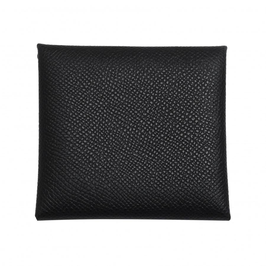 HERMES（エルメス） バスティア エプソン ブラック W刻印 未使用 財布