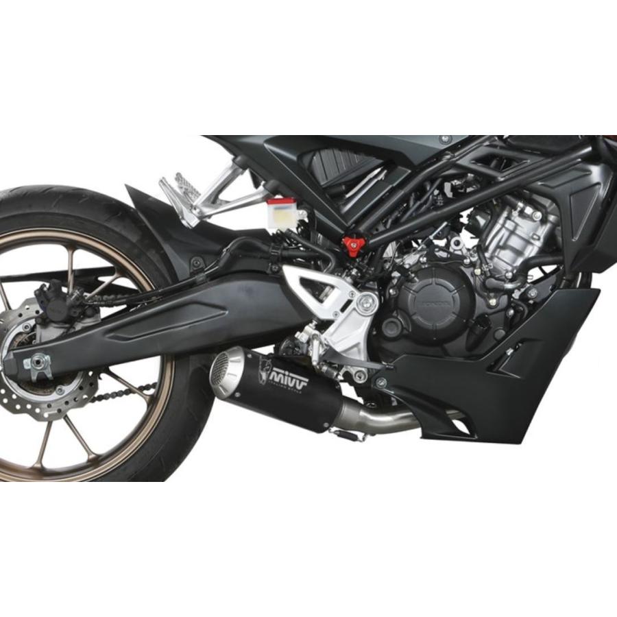 Mivv CB125R 2021-2024 フルエキ MK3 ブラックステンレス H.078.SM3B