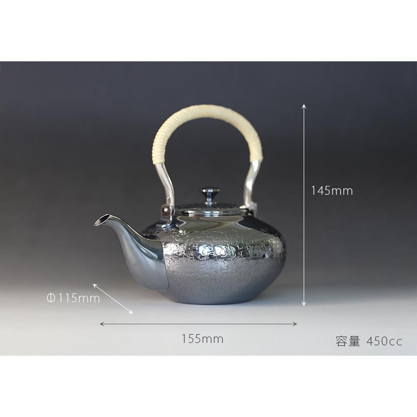 日本製 一守堂 いぶし銀 燗瓶450cc 早川器物/ 母の日 is : 一守堂