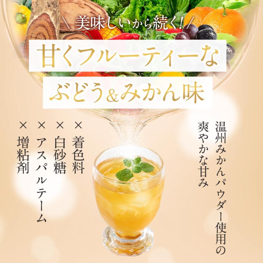 酵素ドリンク ダイエット サラシア 80g ぶどう みかん味 ビタミンC