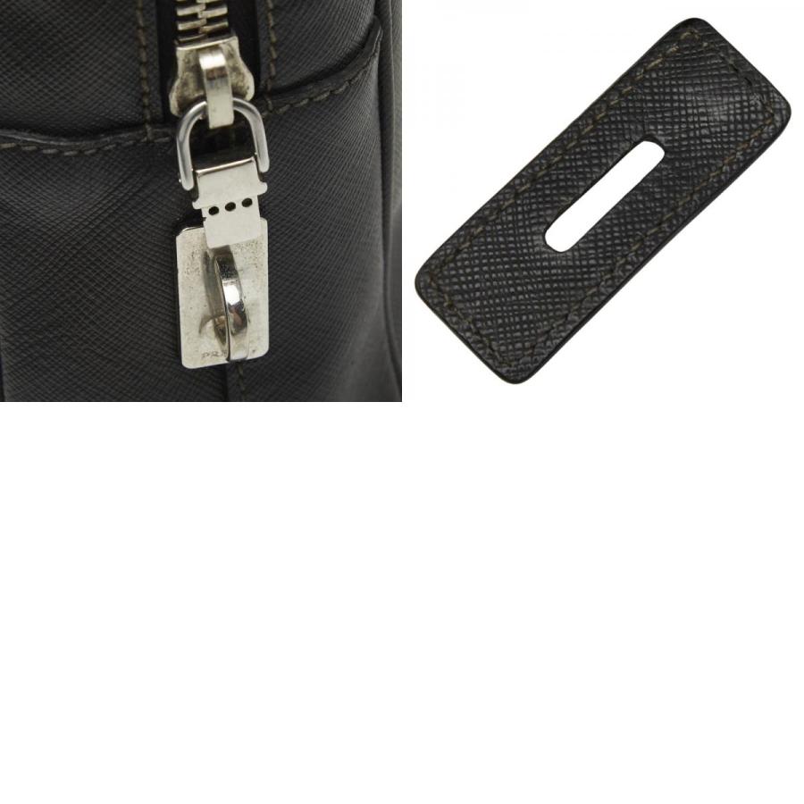 極美品】PRADA ビジネスバッグ A4収納 ブリーフケース 正規品 三角ロゴ
