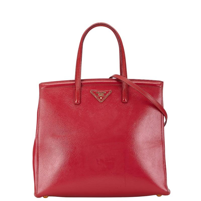 PRADA（プラダ） 三角ロゴプレート ハンドバッグ ショルダーバッグ