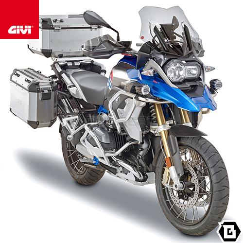 GIVI（ジビ） GIVI D5124B スポーツスクリーン スモーク 35×45cm｜BMW