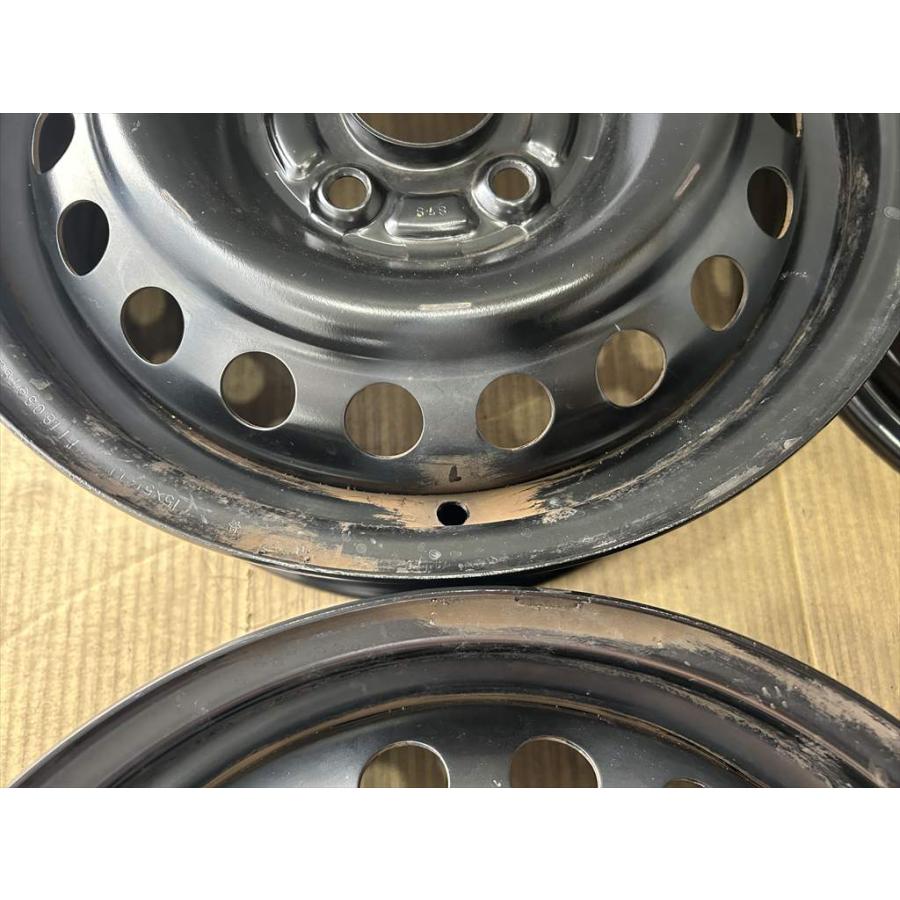 フリード HONDA 純正スチールホイール 15 5.5j +50 ブラック 黒 5穴