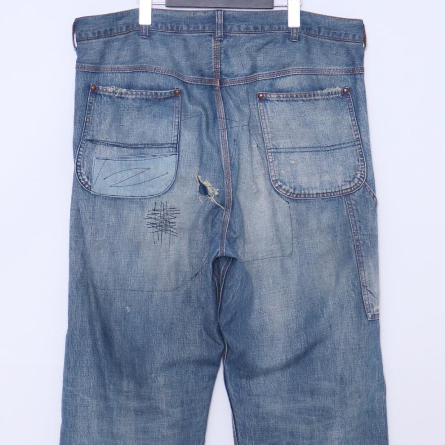 SAINT MICHAEL DENIM PAINTER PANTS XLサイズ インディゴ SM-A23-0000