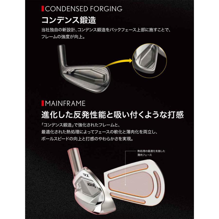 ZX（スリクソン） スリクソン ZXi5 限定 ブラッククロム アイアン N.S.