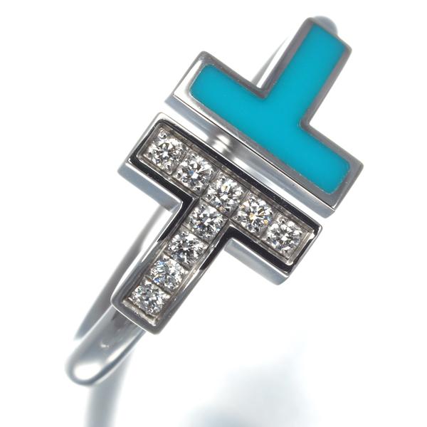 TIFFANY&Co.（ティファニー） リング ダイヤ ダイヤモンド ターコイズ