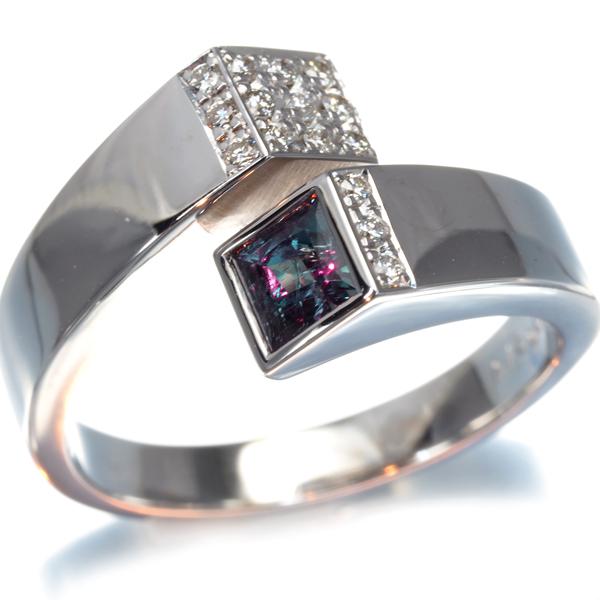 GEMCEREY（ジェムケリー） リング アレキサンドライト 0.400ct ダイヤ