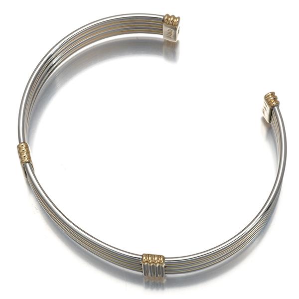 Cartier（カルティエ） ブレスレット コンビカラー バングル カフ