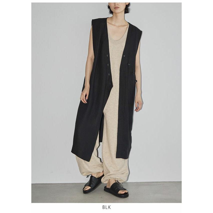 TODAYFUL SALE50%OFF トゥデイフル セール Asymmetry Linen Vest