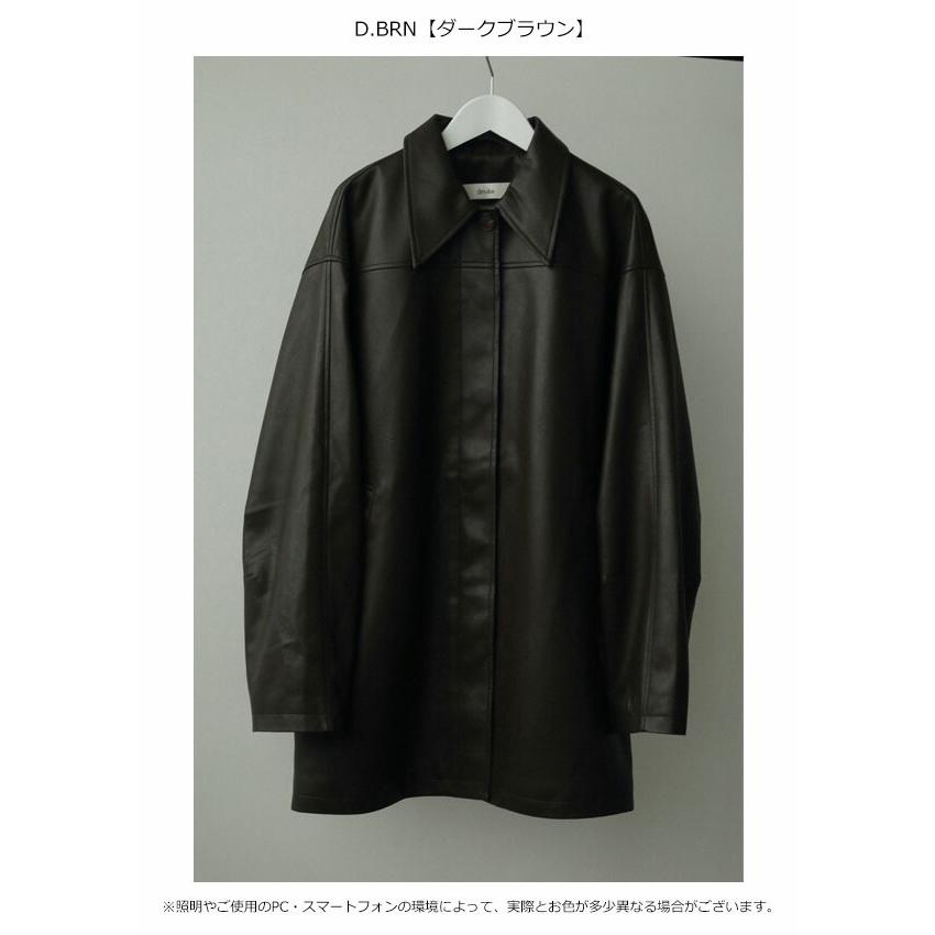 anuke（アンヌーク） anuke 2024FallWinter アウター Ecoleather Over