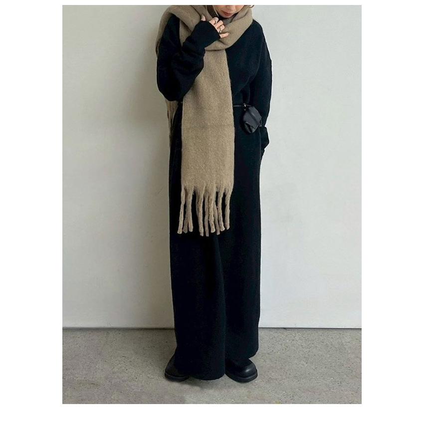 anuke（アンヌーク） anuke 2025FallWinter ワンピース Cocoon Knit