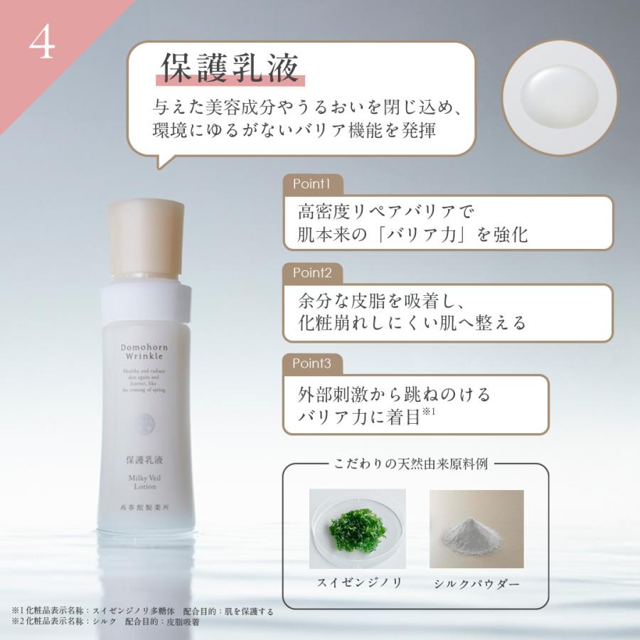 ギフトラッピング】ドモホルンリンクル 基本4点 スキンケアセット 約