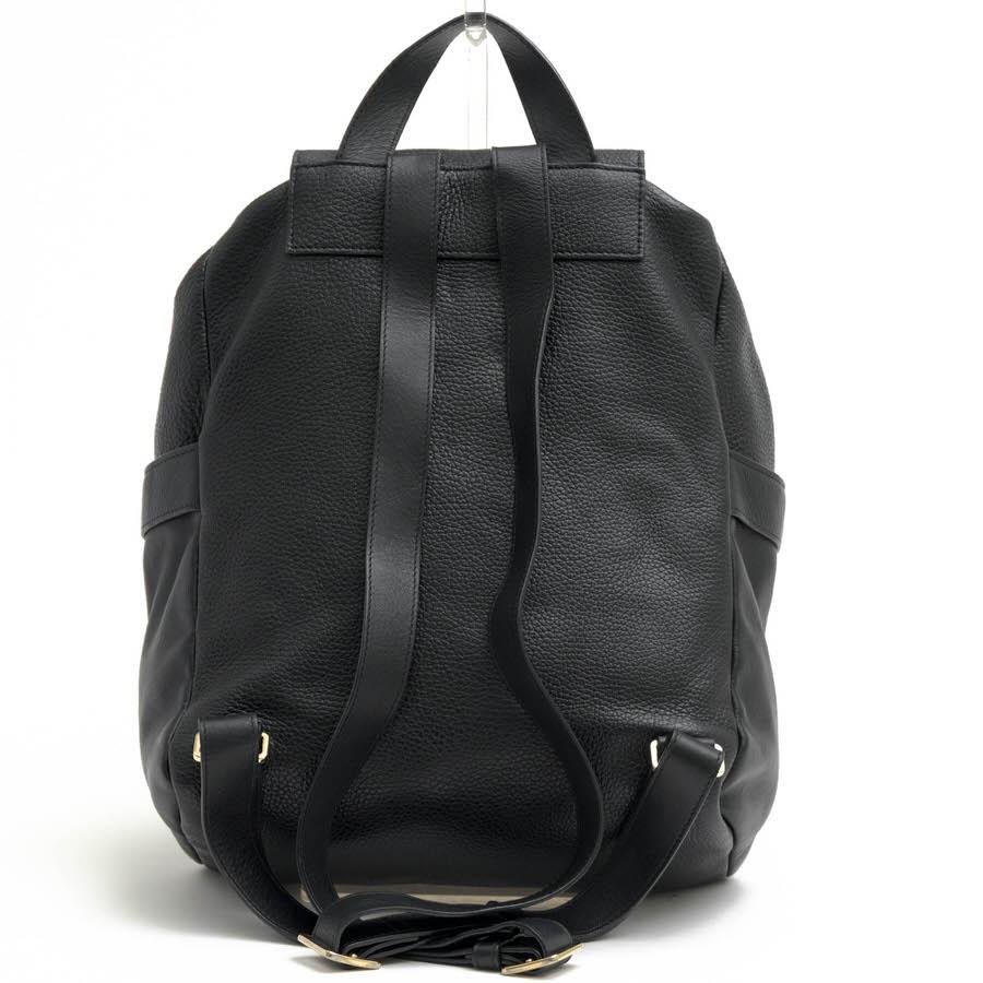 FURLA（フルラ） リュック Lara S Backpack ペブルドレザー 牛革 A4