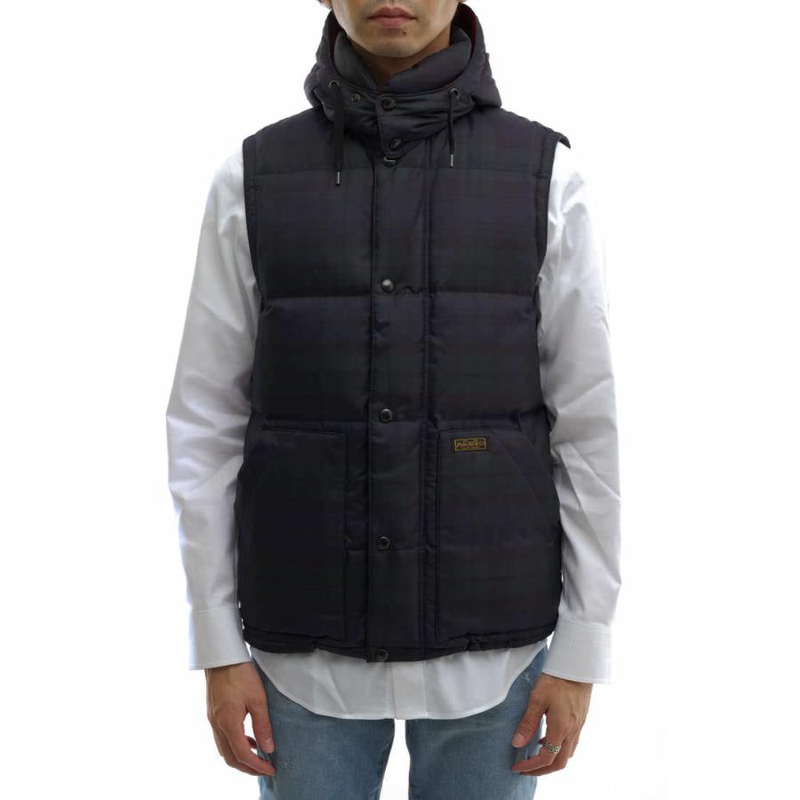 POLO RALPH LAUREN ポロ ラルフローレン ダウンベスト BLACK WATCH