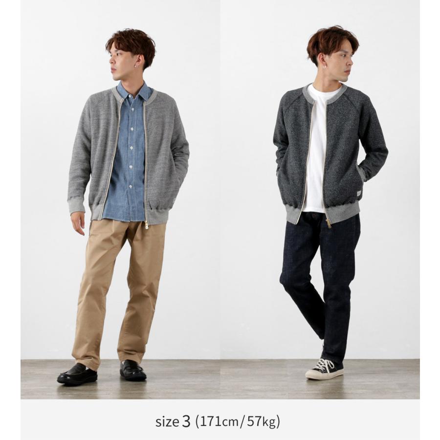 Kepani（ケパニ） 別注 クルーネック フルジップ スウェット