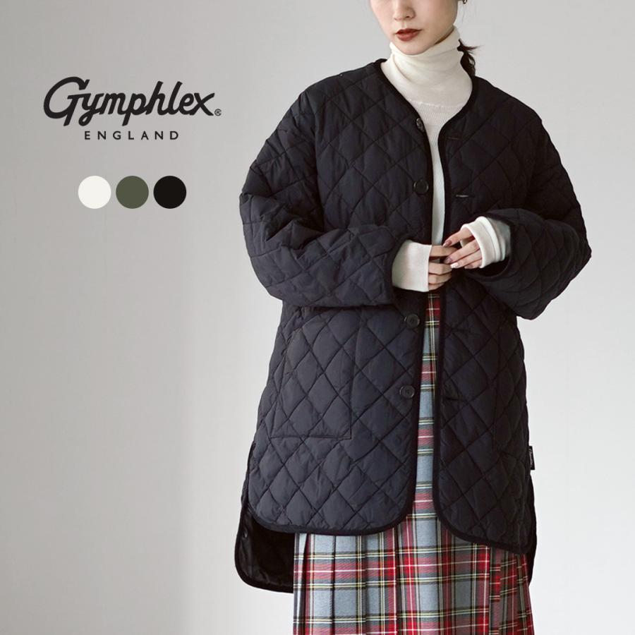 GYMPHLEX（ジムフレックス） ノーカラー キルトジャケット