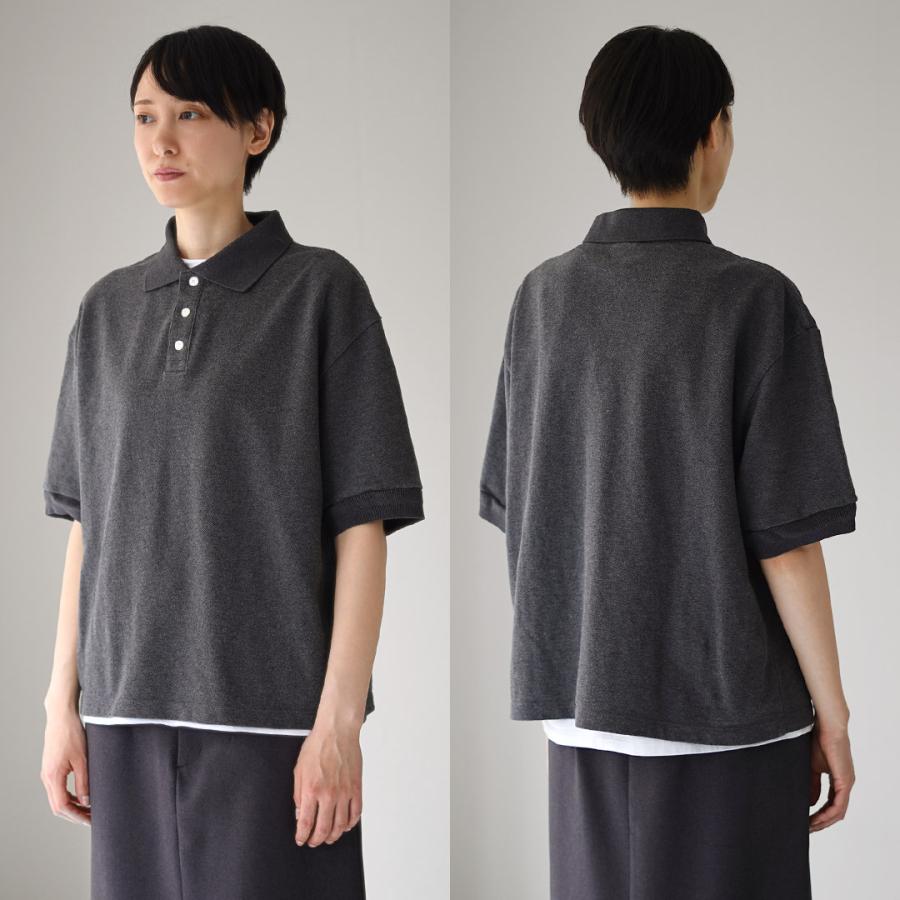 Shinzone（シンゾーン） ワイド ポロシャツ 25MMSCU09 / 半袖