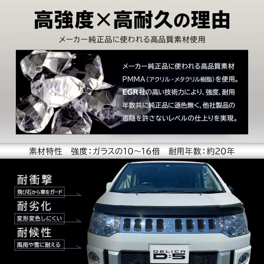 三菱（MITSUBISHI） 【みんカラ大賞受賞】デリカD5 前期 バグガード