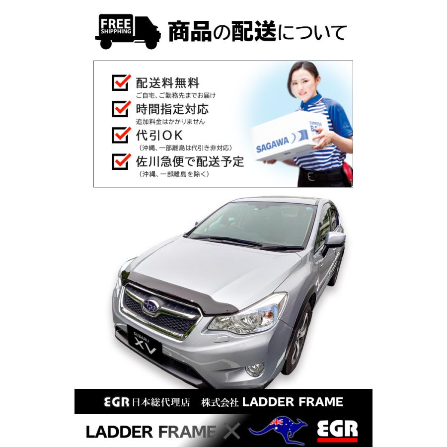 インプレッサ G4 スバルXV バグガード ボンネットプロテクター GP GJ系