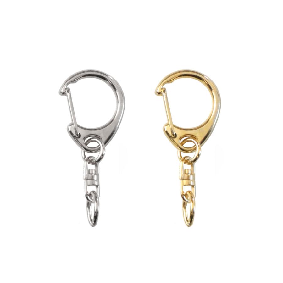 キーホルダーパーツ 10個入 シルバー ハンドメイド アクセサリー 接続