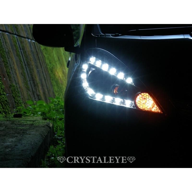 フィット ヘッドライト GE系 前期 純正HID車 LEDプロジェクターヘッド