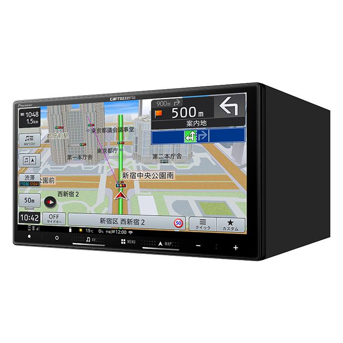 楽ナビ AVIC-RZ822-D パイオニア カロッツェリア 7インチ カーナビ 2D