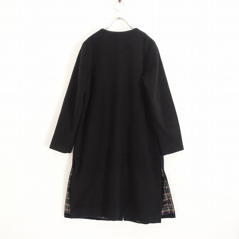 定価6.3万】アニエスベー agnes b. *ウールカシミヤブレンドノーカラー