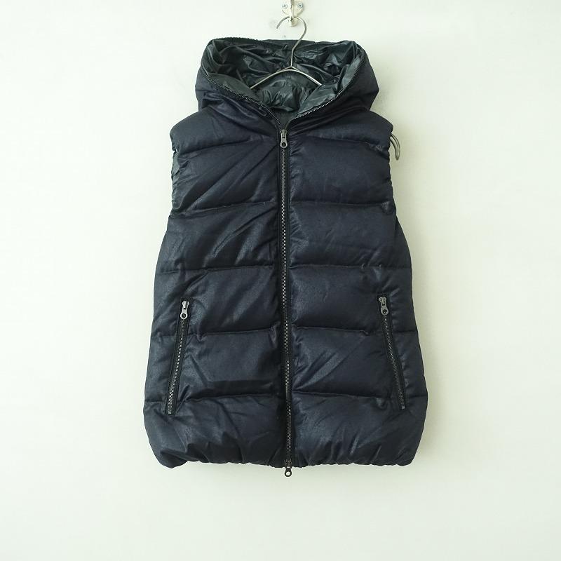 DUVETICA（デュベティカ） *FEBEDUEウールフーデッドダウンベスト*40