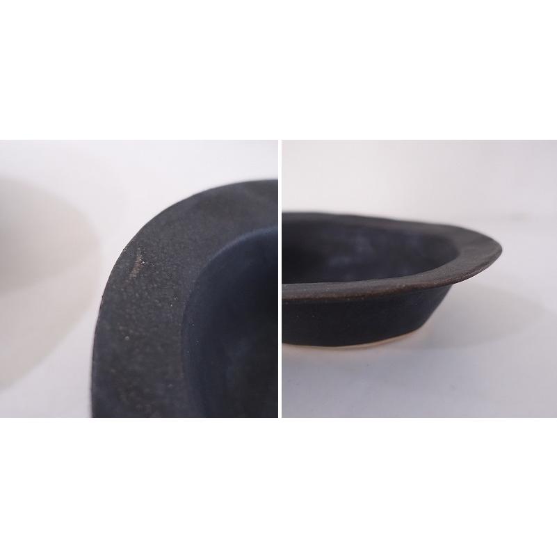 井山三希子 イヤマミキコ *耐熱オーバル 黒 22cm 2点セット*ブラック