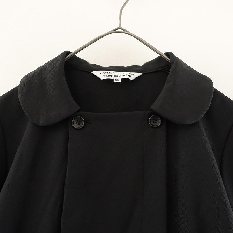 コムデギャルソン COMME des GARCONS *シャツワンピース*XS七分袖