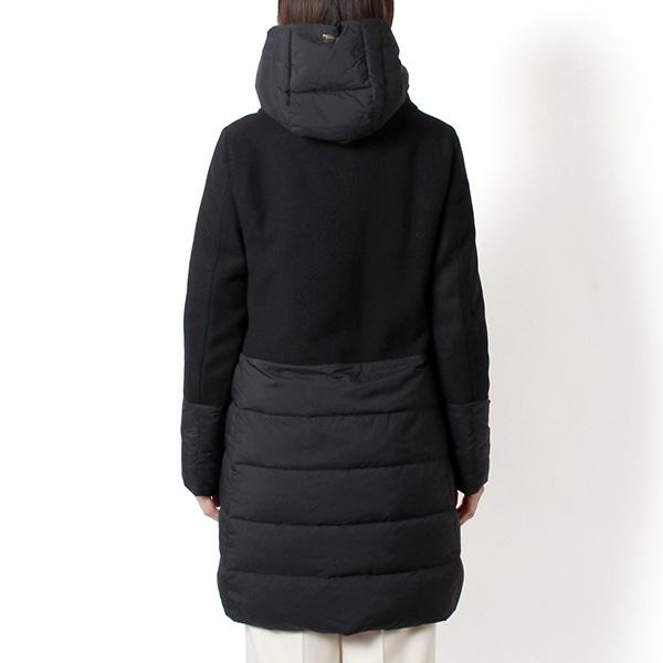 HERNO（ヘルノ） 25AWモデル レディース ウール切替 ダウンコート