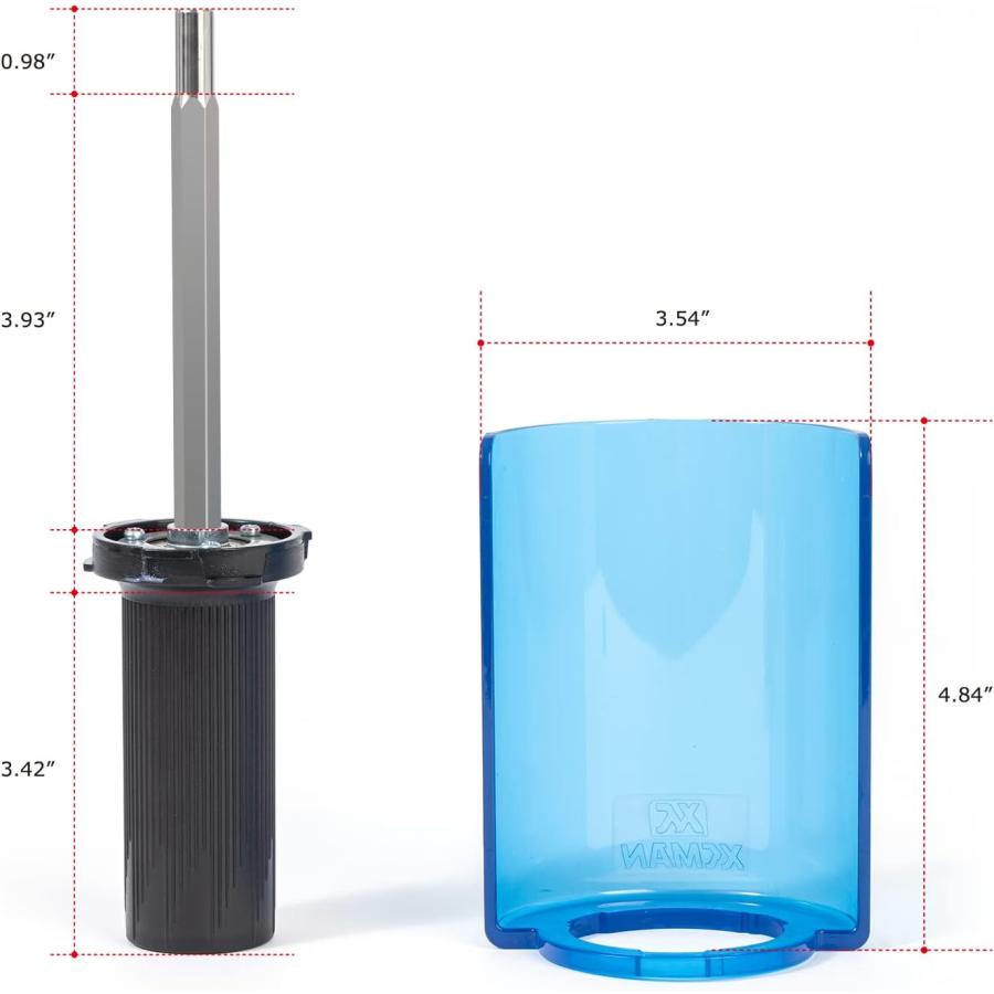 ロトブラシ XCMAN スノーボード用ロトブラシ ナイロン、ブロンズ、馬毛