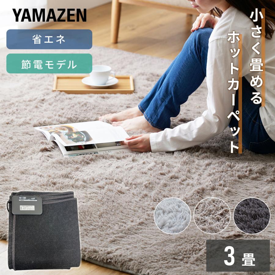 ホットカーペット 3畳 本体 カバー カバーセット ラグ ラグセット ダニ
