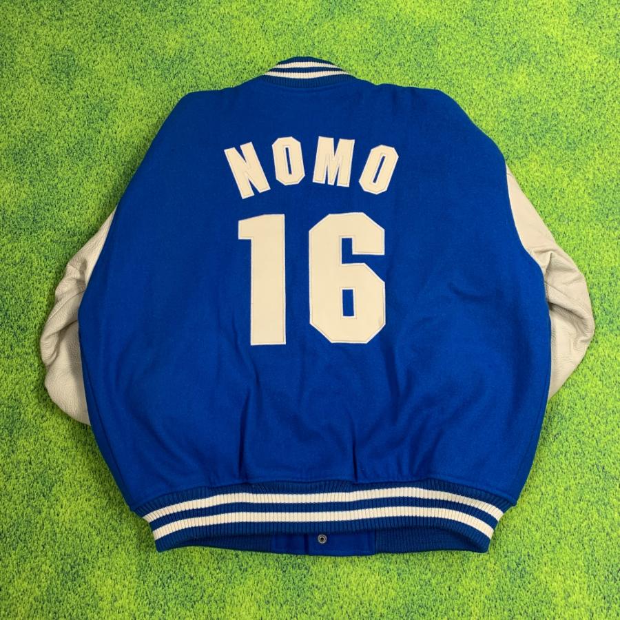 希少品】野茂英雄 ドジャース オーセンティック スタジャン MLB