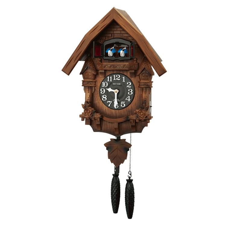 RHYTHM リズム時計 掛け時計 カッコー時計 鳩時計 クロック カッコー