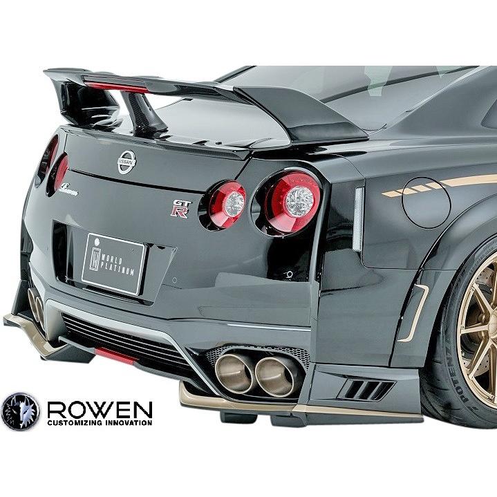 GT-R 【M's】日産 R35 後期 (2016.07-) ROWEN トランクスポイラー Ver