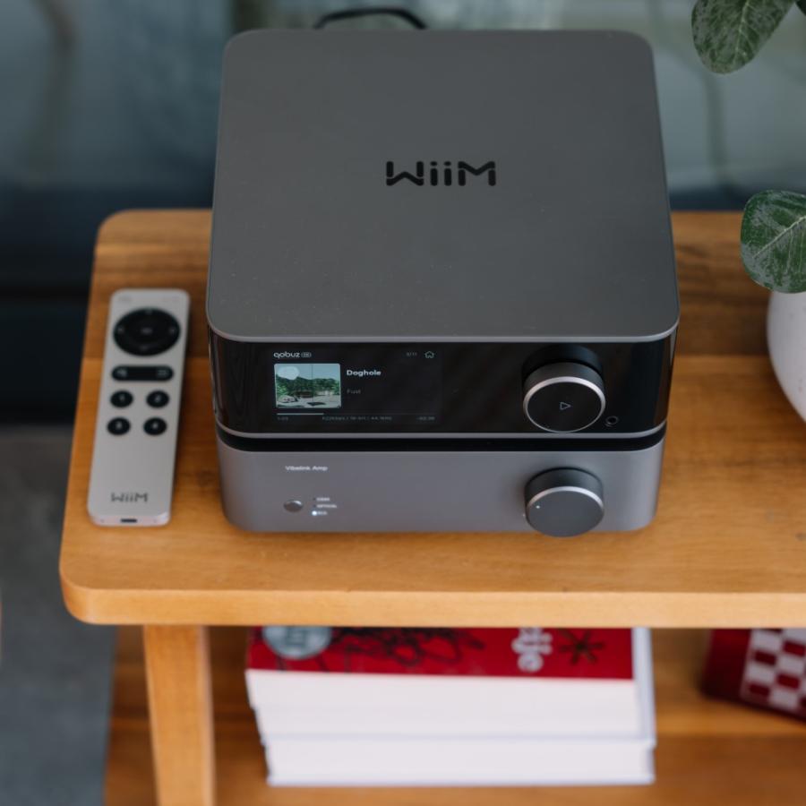 WiiM WiiM WiiM Vibelink Amp WIM-VLAMP-SG プリメインアンプ DAC内蔵