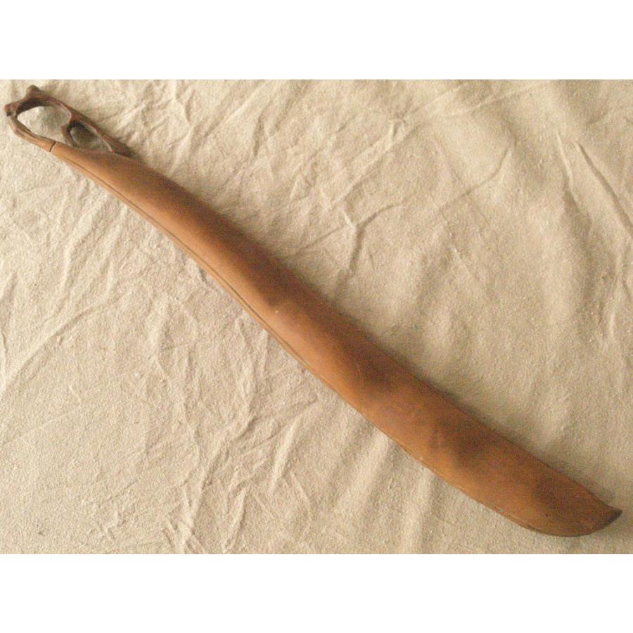 レア珍品 桃山 江戸時代 藤の鞘 茶室刀46.5cm 藤の実 藤豆 柘植 ツゲ