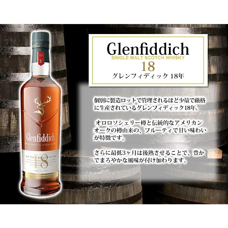 グレンフィディック 18年 スモールバッチリザーブ 700ml シングル