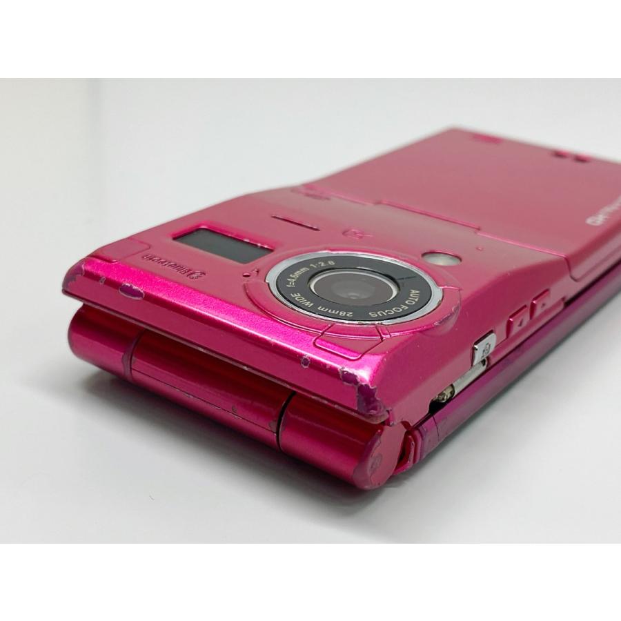 富士通（FUJITSU） docomo F-01C マゼンタ ピンク ドコモ 白ロム