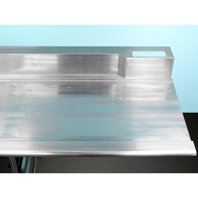 送料別】☆タニコー ステンレス製 ソイルドテーブル ラックレール付