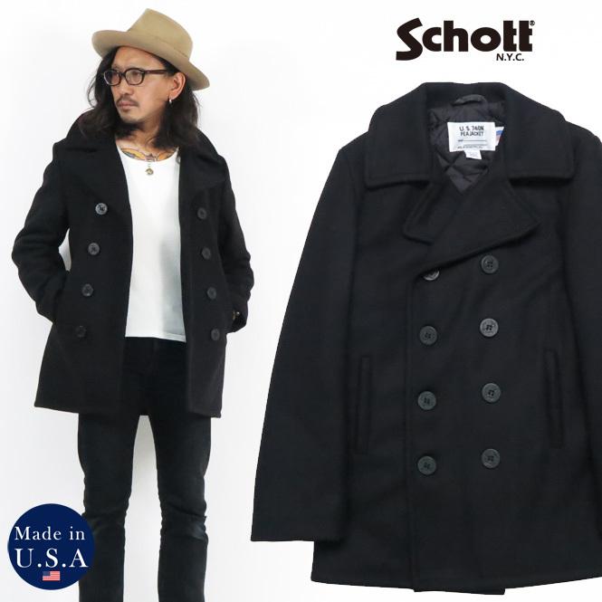 Schott N.Y.C（ショット） Schott ピーコート 740N 32oz ウール