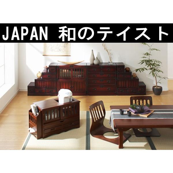 民芸調・水屋 食器棚 JAPANROOM アジアン家具 激安 インテリア家具 和