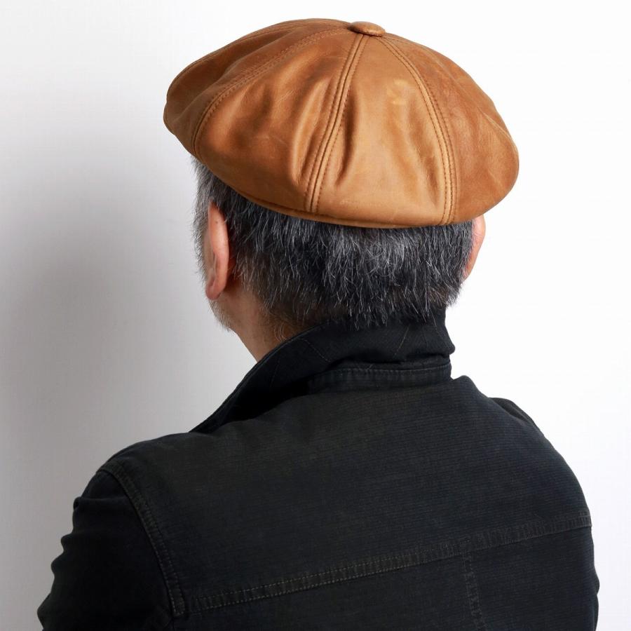 NEW YORK HAT（ニューヨークハット） レザー キャスケット