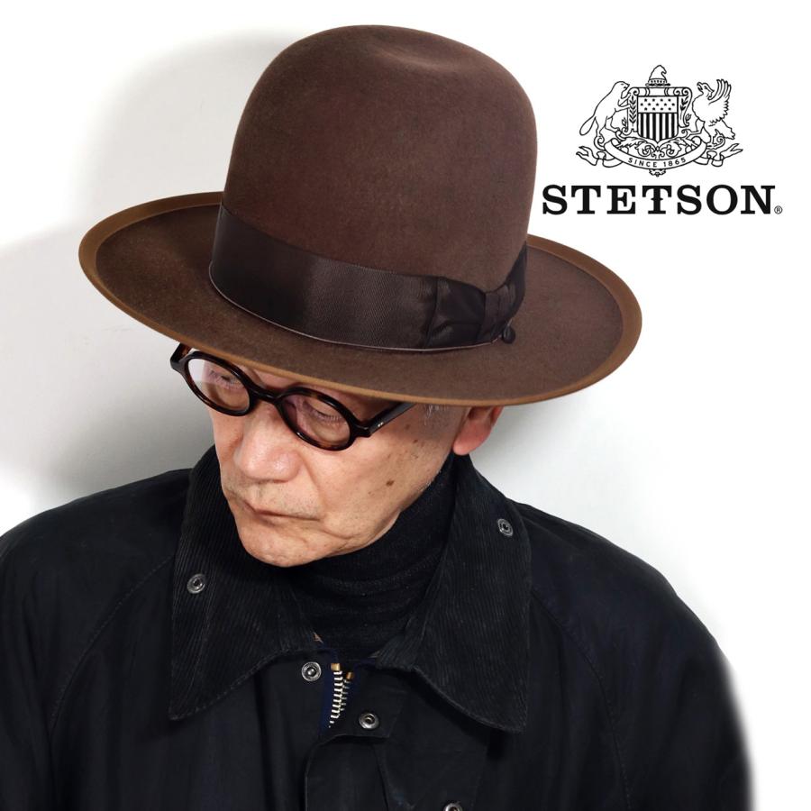 STETSON（ステットソン） フェルトハット CUSTOM V OPENCROWN 復刻