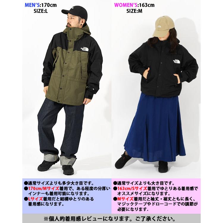 THE NORTH FACE（ザ ノースフェイス） サイズ感リニューアル ノース