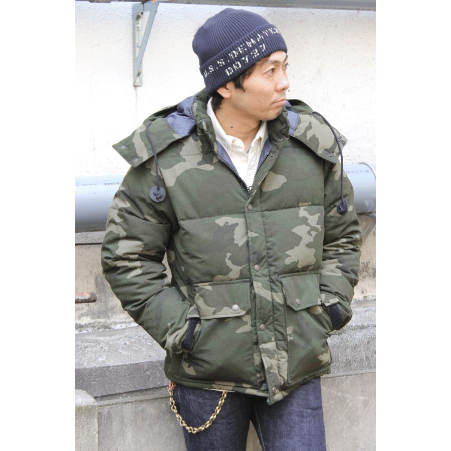 SUGAR CANE シュガーケーン ダウンジャケット カモフラージュ SC14291