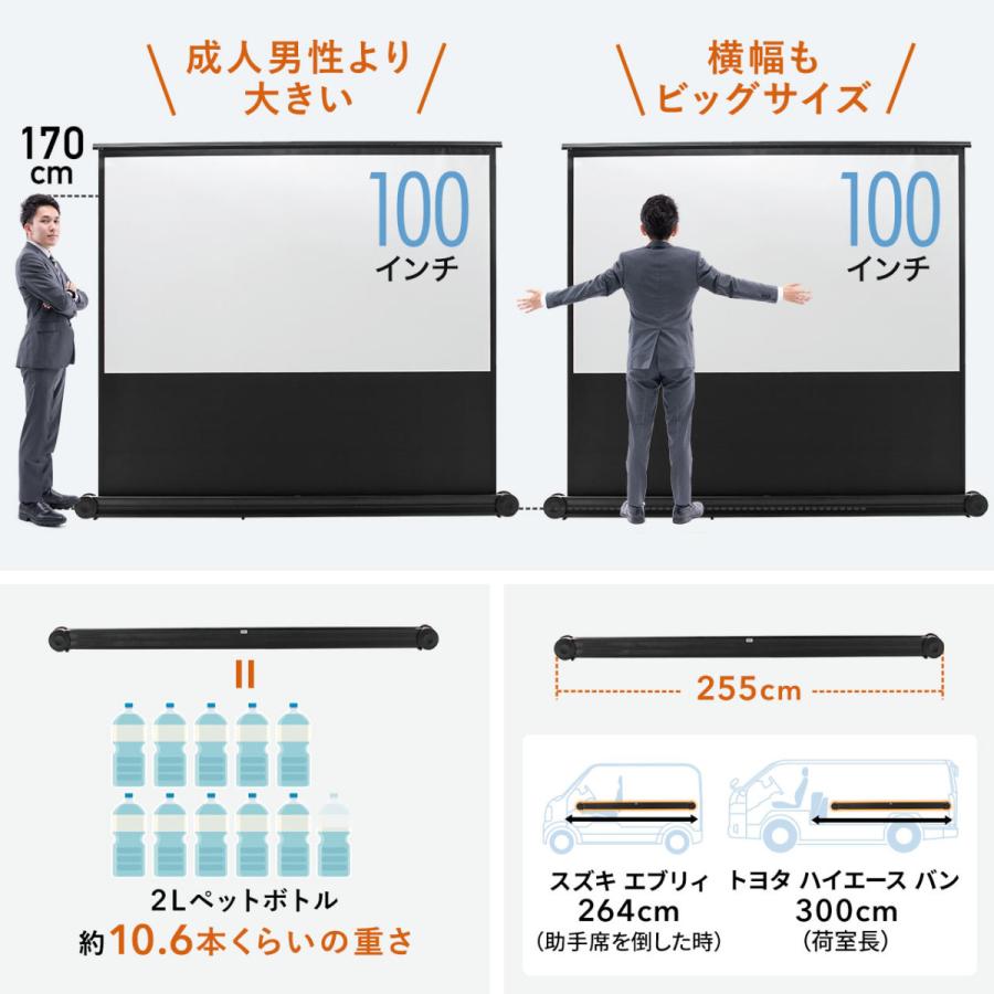 SANWA SUPPLY（サンワサプライ） プロジェクタースクリーン 100